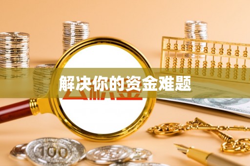 泰山解决你的资金难题