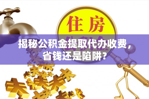 泰山揭秘公积金提取代办收费，省钱还是陷阱？