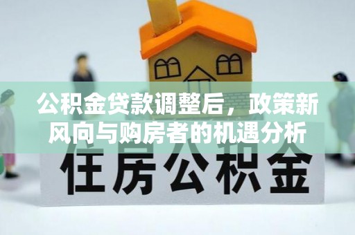 泰山公积金贷款调整后，政策新风向与购房者的机遇分析