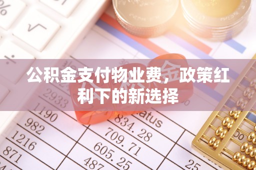 泰山公积金支付物业费，政策红利下的新选择