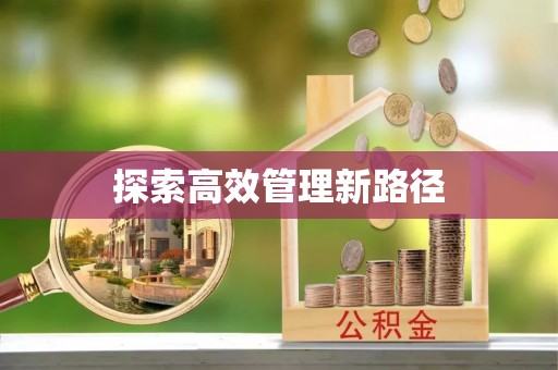 泰山探索高效管理新路径