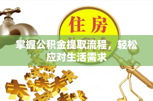 泰山掌握公积金提取流程，轻松应对生活需求