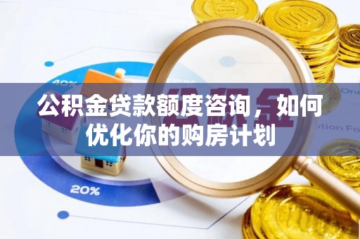 泰山公积金贷款额度咨询，如何优化你的购房计划