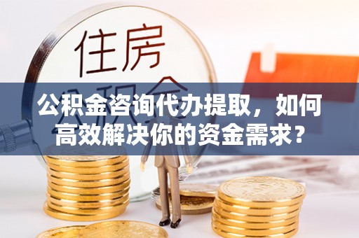 泰山公积金咨询代办提取，如何高效解决你的资金需求？