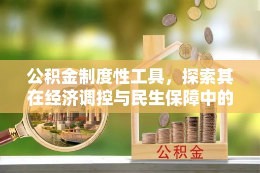 泰山公积金制度性工具，探索其在经济调控与民生保障中的重要作用
