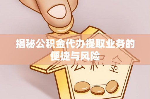 泰山揭秘公积金代办提取业务的便捷与风险