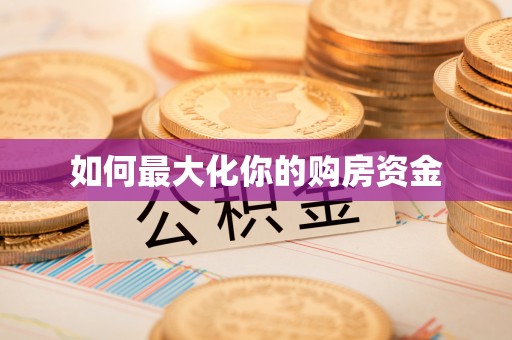 泰山如何最大化你的购房资金