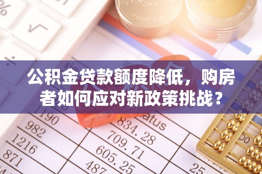 泰山公积金贷款额度降低，购房者如何应对新政策挑战？